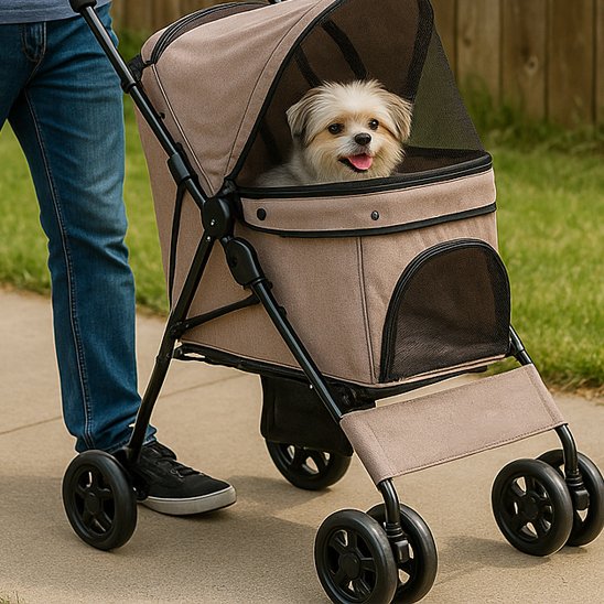 poussette pour chien