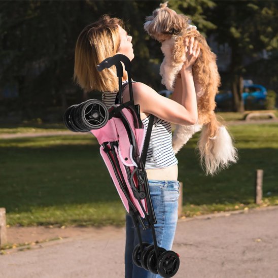 poussette pour chien