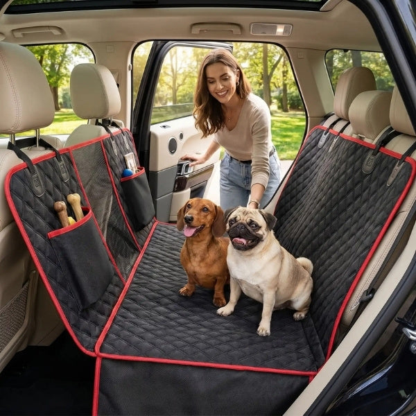 Housse voiture chien | StripeRed™