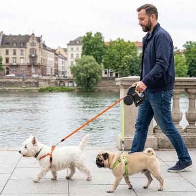 Laisse double pour Chien
