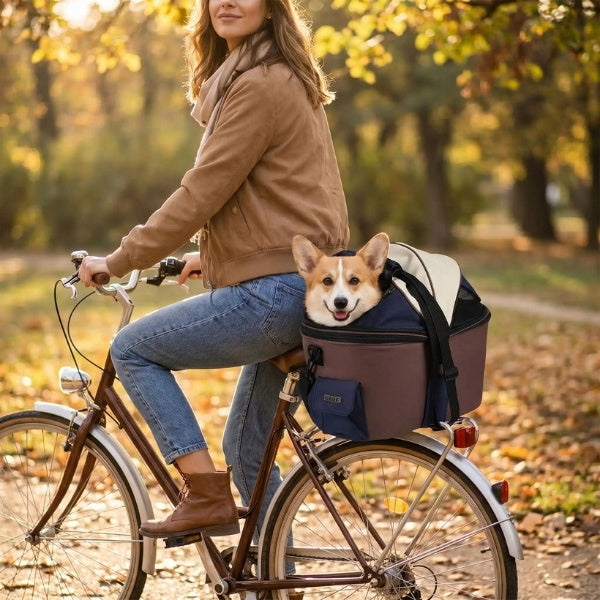 panier à vélo pour chien