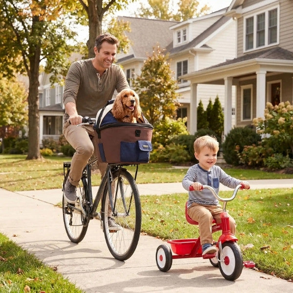 panier à vélo pour chien