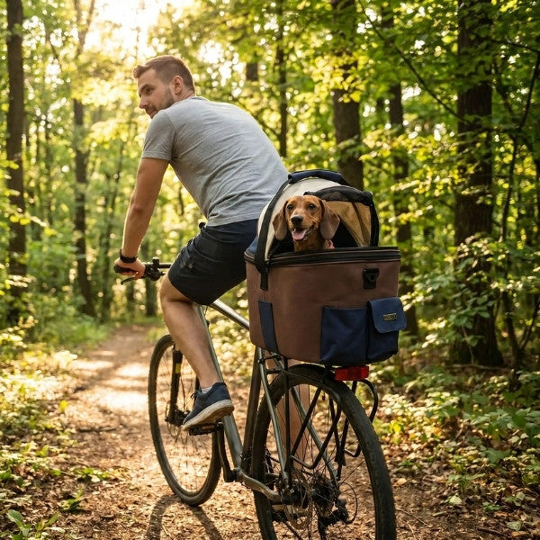 panier à vélo pour chien
