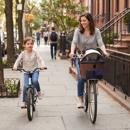 panier à vélo pour chien