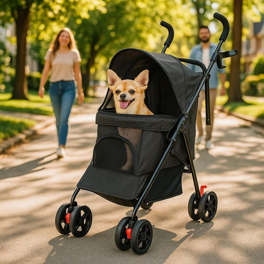 poussette pour chien